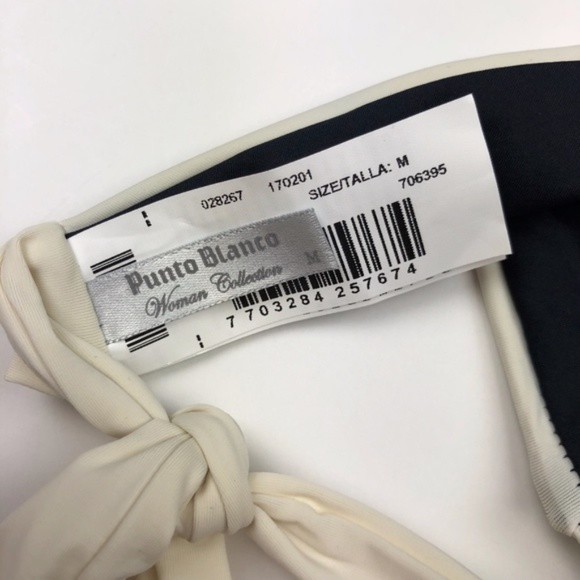 Punto Blanco 'Rodas' Bandeau Colorblock Bikini Top - Picture 4 of 4